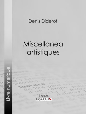 cover image of Miscellanea artistiques